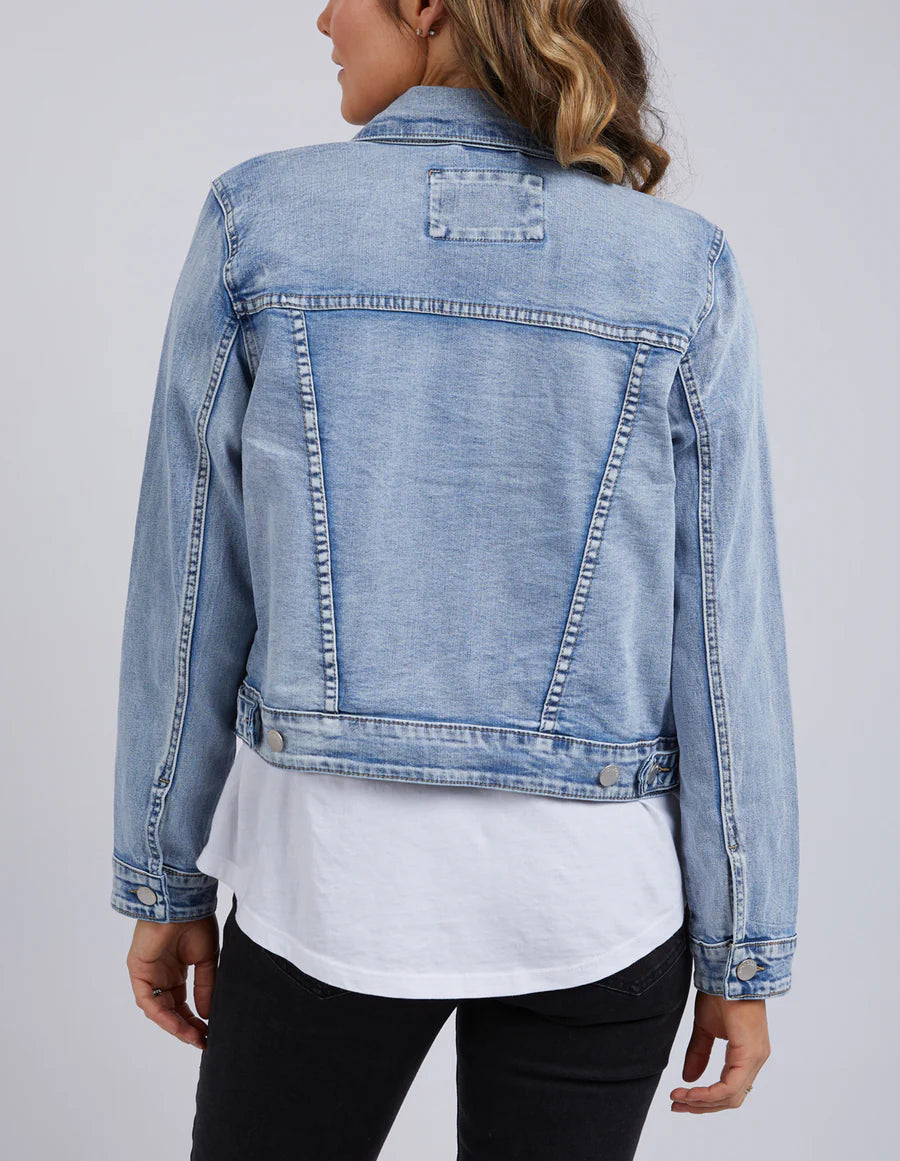 Foxwood Georgia Denim Jacket Light Blue Denim