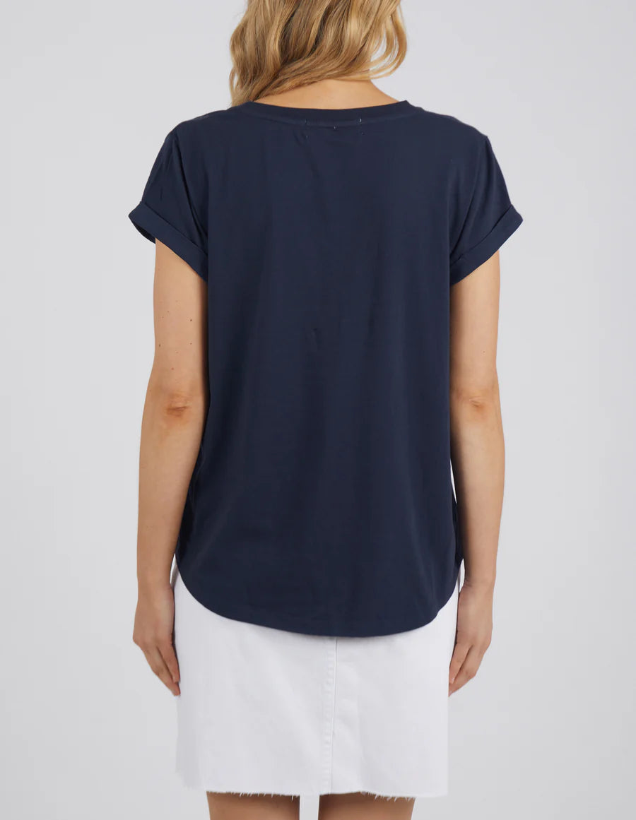 Foxwood Manly Vee Tee Navy