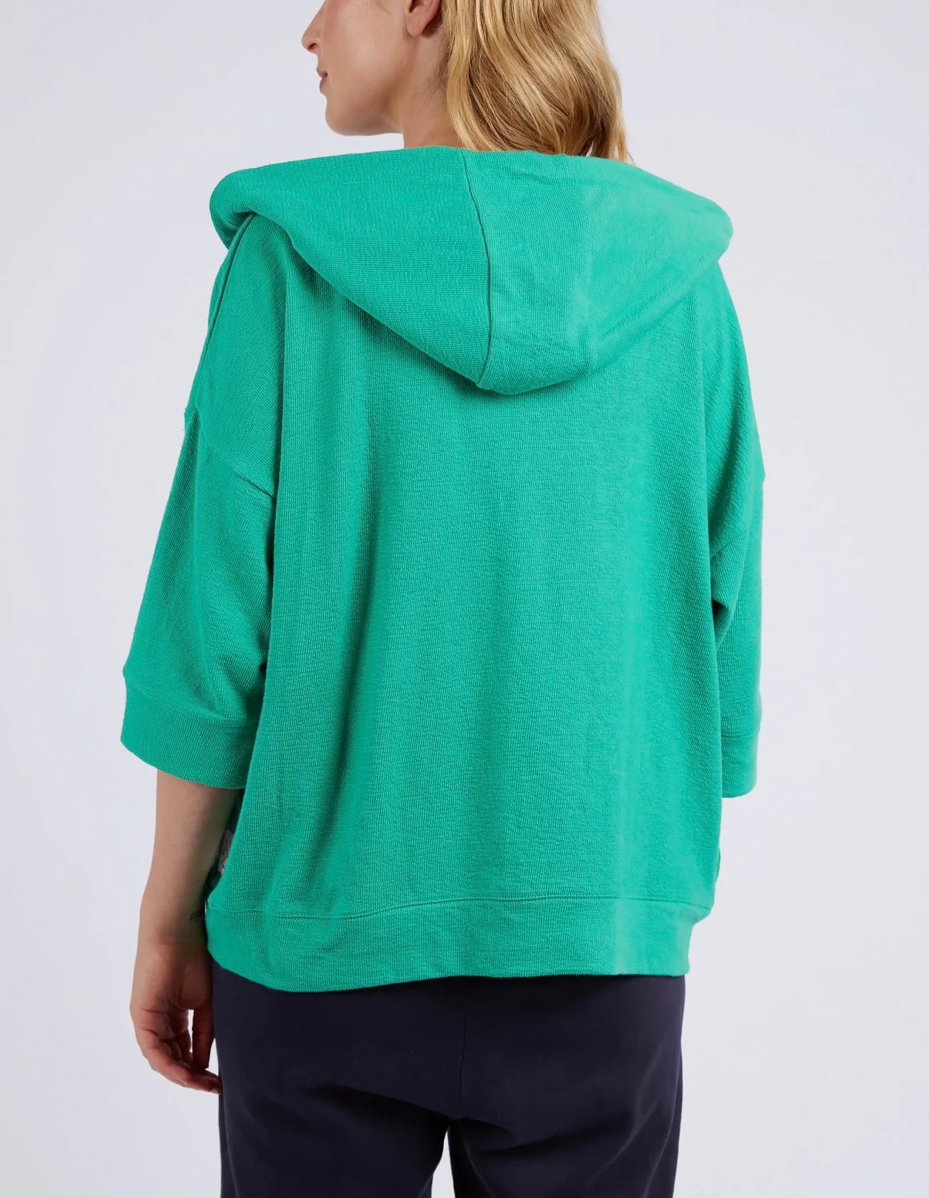 Elm Beachy Zip Hoodie Greenbriar