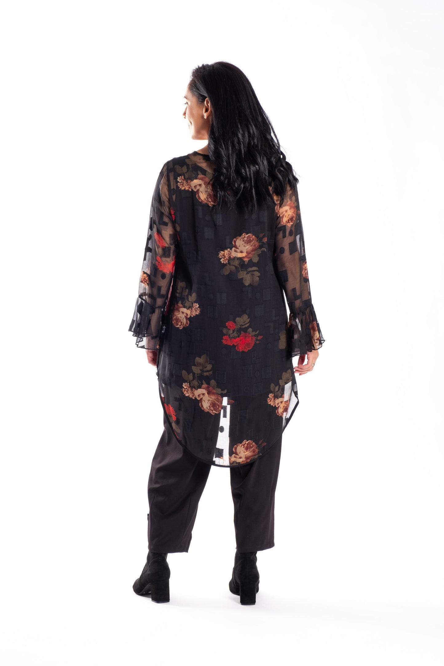 Jellicoe Night Fever Tunic Roses