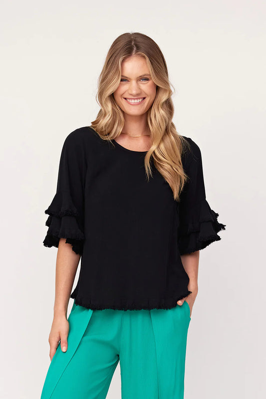 Lemon Tree Design Lovella Top Black