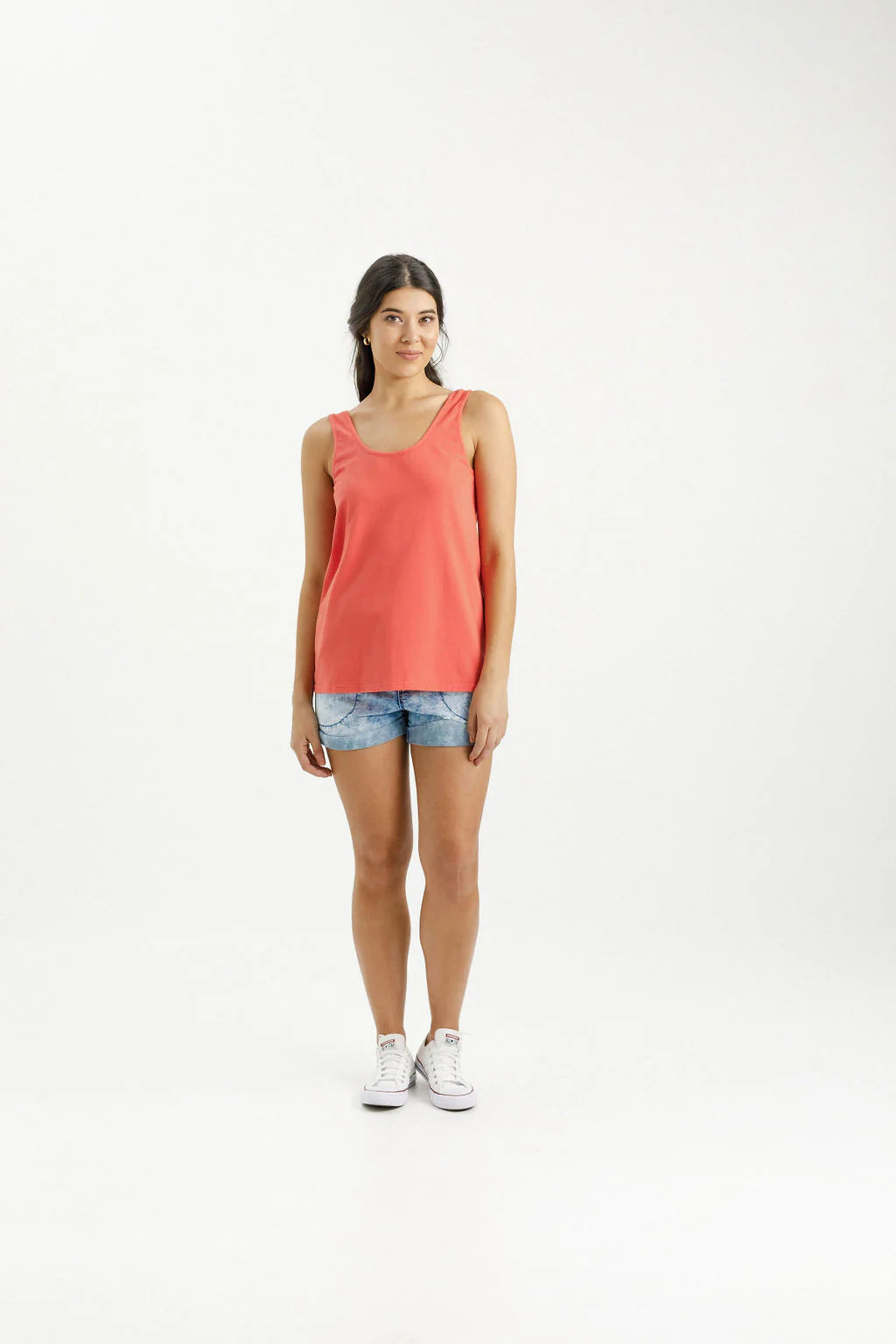 Home-lee Heather Singlet - Berry