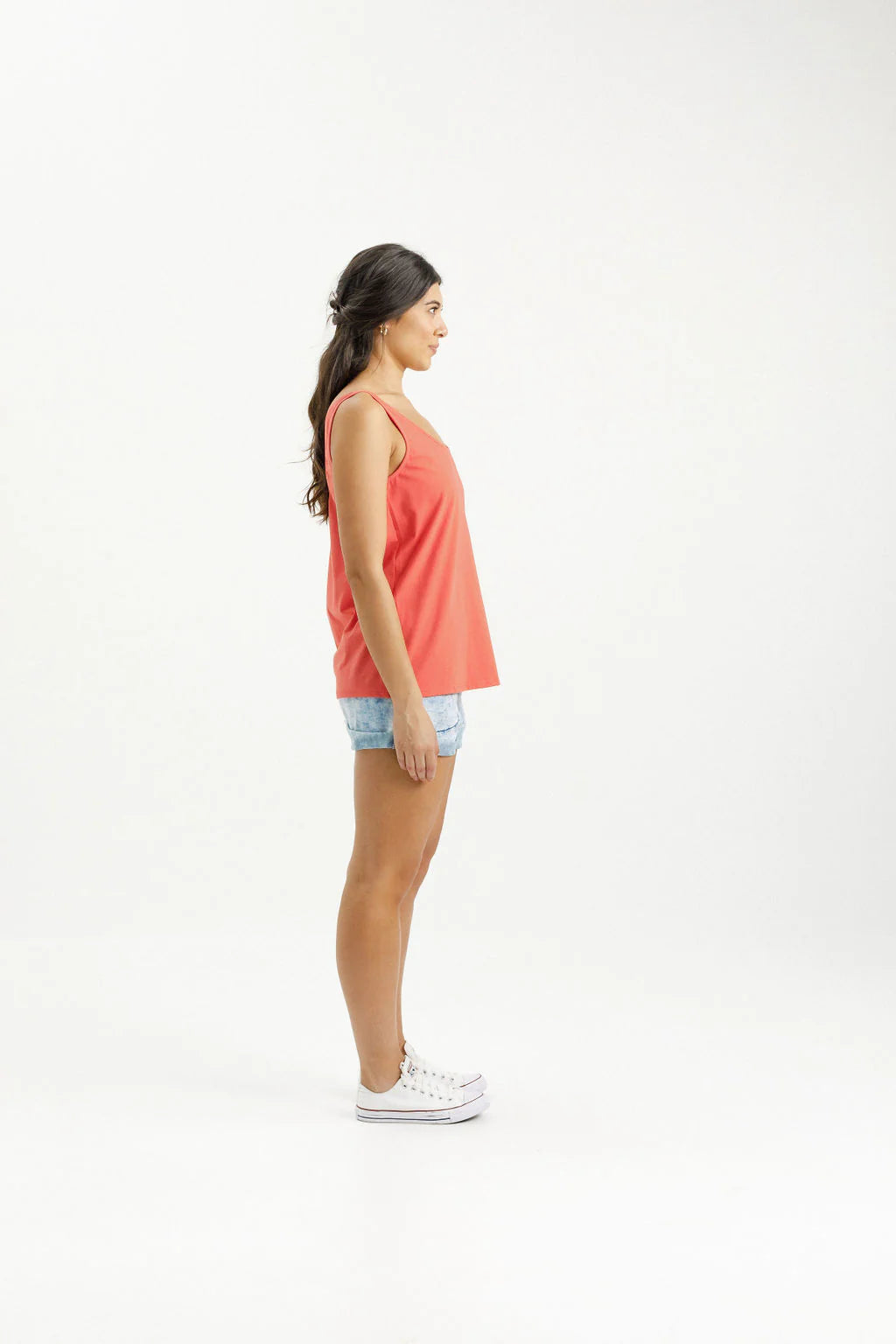 Home-lee Heather Singlet - Berry